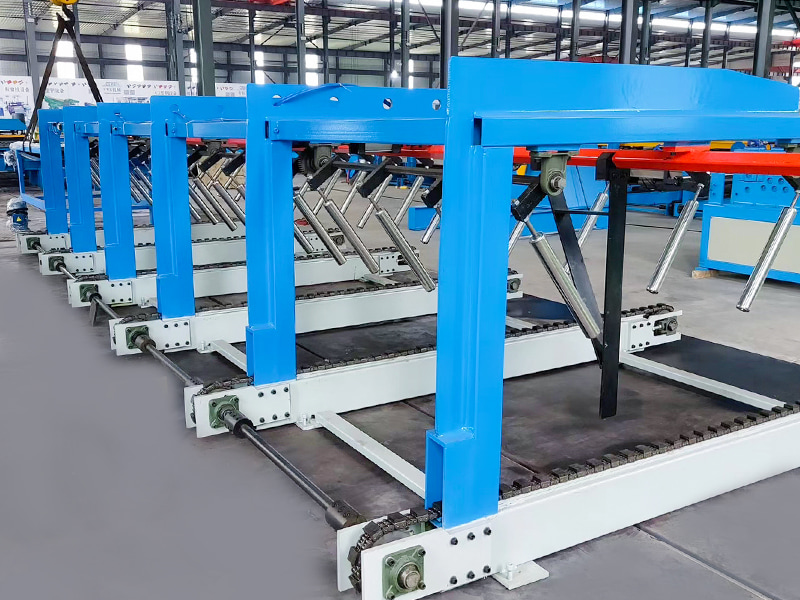 Высокоскоростная машина для профилирования кровельных листов